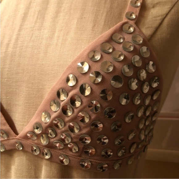 NWT Olivaceous Embellished Bralette - Picture 4 of 10